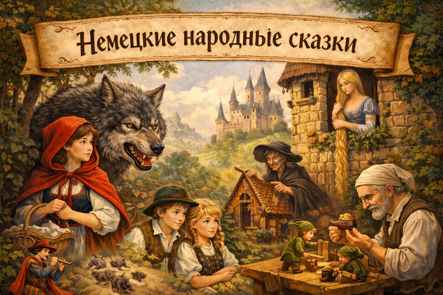 Немецкие народные сказки 